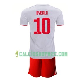 Juventus DYBALA 10 Bambino Maglia Trasferta 2019/2020 Manica Corta (+ Pantaloncini)
